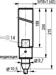 Габариты ISB WF42A8-32N-4-LZ-1